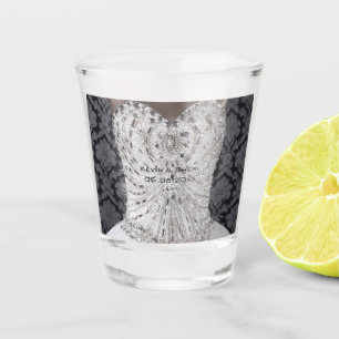 Bridal Dress Shot Glass