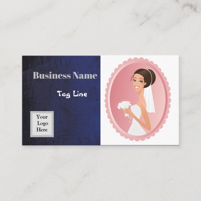 Bridal dressmaker Business Card (Front)