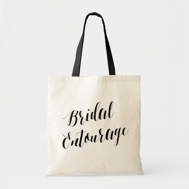 Bridal Entourage Script | Bachelorette Tote (Front)