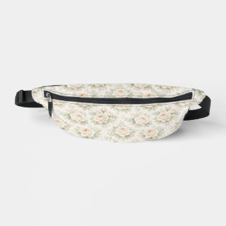 Bridal Floral Pattern Bum Bags