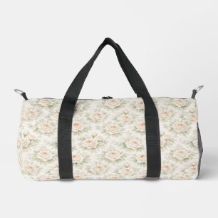 Bridal Floral Pattern Duffle Bag