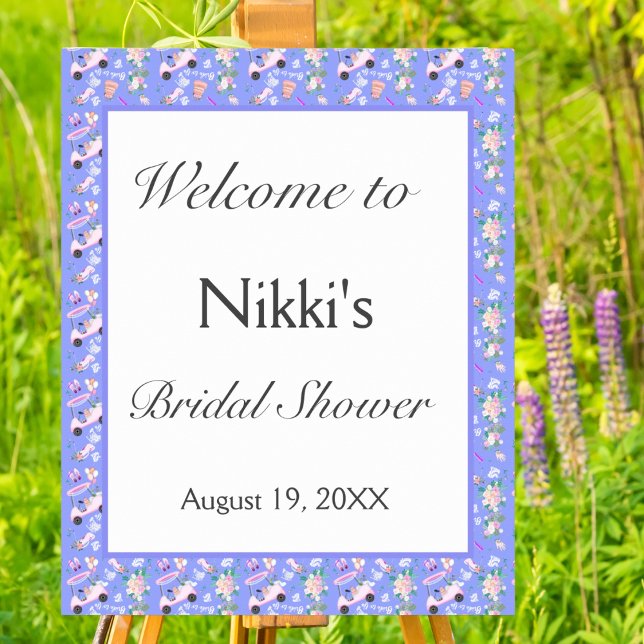 Bridal Golf Cart Bridal Shower Welcome Poster (Creator Uploaded)