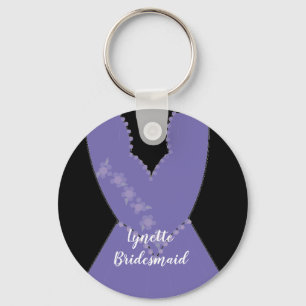 Bridal Gown Bridesmaid Keychain