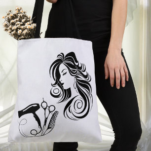 Bridal Hair Stylist Tote Bag