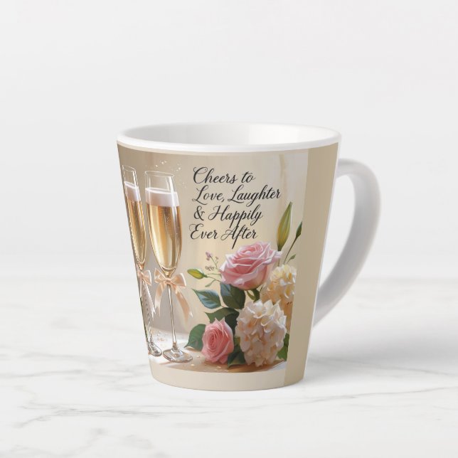 Bridal Latte Mug (Right Angle)