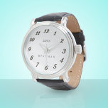 Bridal Party Best Man Groomsmen Wedding Watch<br><div class="desc">Nothing nicer than getting a personalised watch as a thank you for doing a great job on your wedding day.</div>