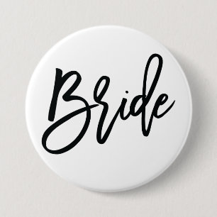 Bridal Party BRIDE Button / Pin