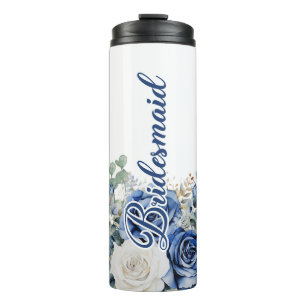 Bridal Party Bridesmaid  Thermal Tumbler