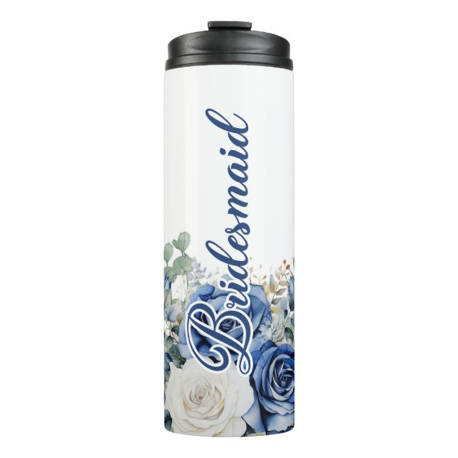 Bridal Party Bridesmaid  Thermal Tumbler (Front)
