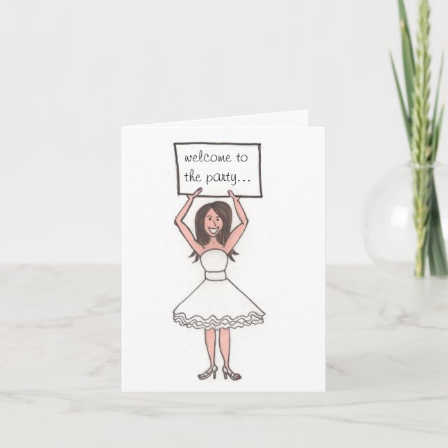 Bridal Party Card (Front)