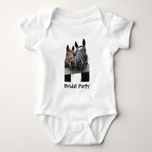 Bridal Party Country Wedding Baby Bodysuit