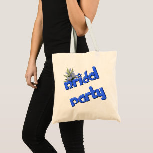 Bridal Party Cute Wedding Bridal  Tote Bag