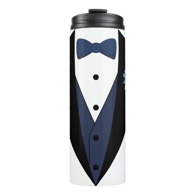 Bridal Party Father of the Groom Thermal Tumbler (Front)