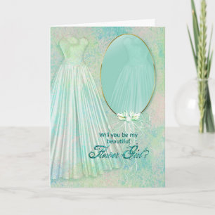 BRIDAL PARTY INVITATIONS - FLOWER GIRL