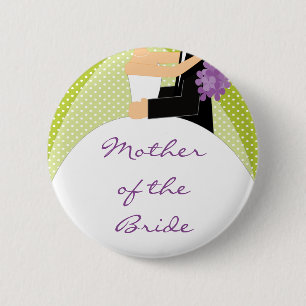 Bridal Party Mother of the Bride Button / Pin