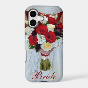 Bridal rose bouquet iphone 5 case