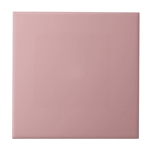 Bridal Rose Solid Colour Tile (Front)
