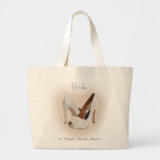 Bridal Shoe Bag Custom Tote