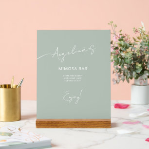Bridal shower Acrylic Sign