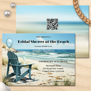 Bridal Shower at the Beach Invitation