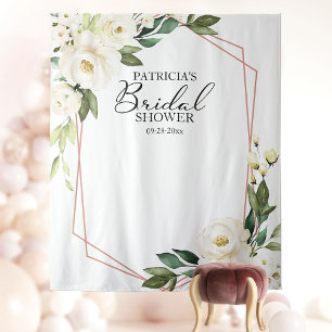 Bridal Shower Backdrop Photo Prop Greenery Tapestry
