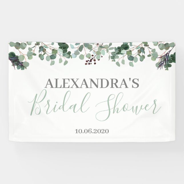 Bridal Shower Banner (Horizontal)