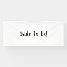 Bridal Shower Banner