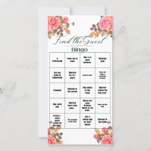 Bridal Shower Bingo Game Announcement