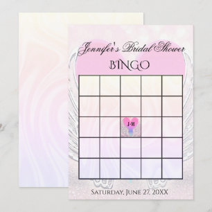 Bridal Shower Bingo Game Template
