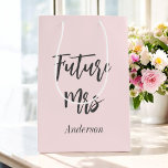 Bridal Shower Blush Pink Future Mrs Gift Bag<br><div class="desc">Bridal Shower Gift Bag with Text Future Mrs and Blush Pink Background.  Check out our store collection below for matching items.</div>