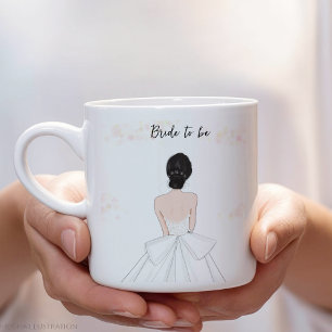 bridal shower, Bride to be, Large Coffee Mug