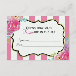 Bridal Shower Brunch game card