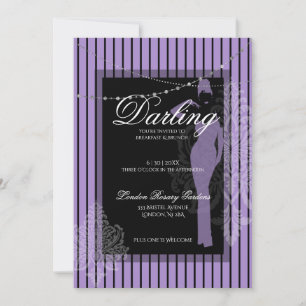 Bridal shower brunch with the bride  invitation