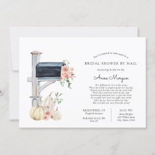 Bridal Shower by Mail Pink Pumpkin Mailbox Invitation