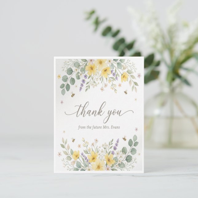 Bridal shower card (Standing Front)