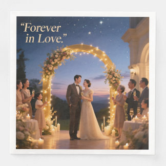 Bridal Shower Dinner Napkins