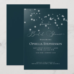 BRIDAL SHOWER   Elegant Beach Floral Arbor Invitation