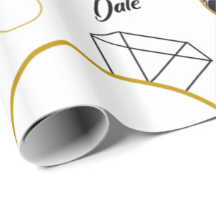 Bridal Shower/Engagement Gift Wrap with Photos