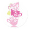 Bridal Shower Favour Sticker - Tea