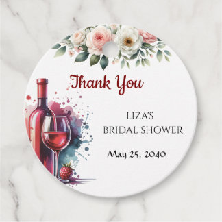 Bridal Shower Favour Tags