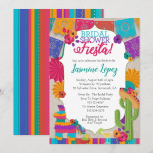 Bridal Shower Fiesta Invitation