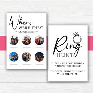 Bridal Shower Games   Ring Hunt   Photo Game