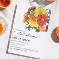 Bridal Shower Gerbera Daisy Floral