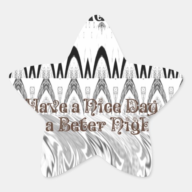 Bridal Shower Gift Art Print Star Sticker (Front)