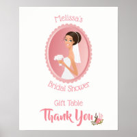 Bridal Shower Gift Table
