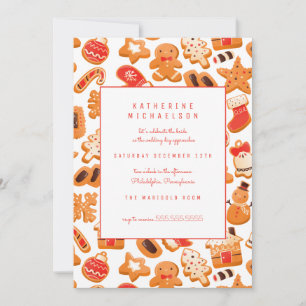 BRIDAL SHOWER Gingerbread Cookies Invitation