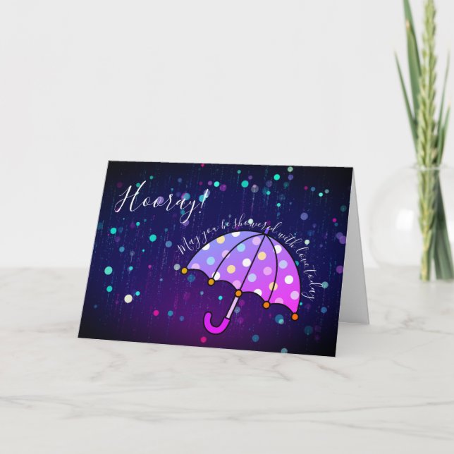 Bridal Shower Greeting Card (Front)