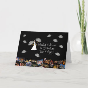 Bridal Shower In Fabulous Las Vegas with floating Invitation