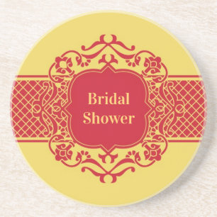 Bridal Shower Indian Coasters