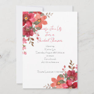 Bridal Shower Invitation